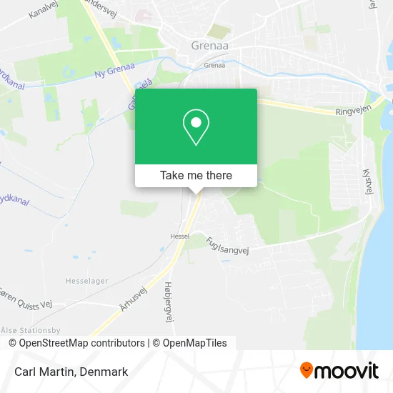 Carl Martin map
