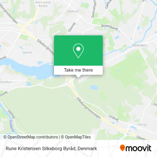 Rune Kristensen Silkeborg Byråd map