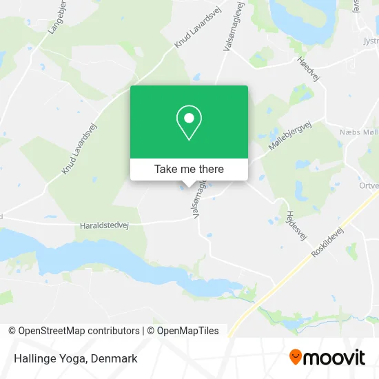 Hallinge Yoga map