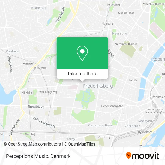 Perceptions Music map