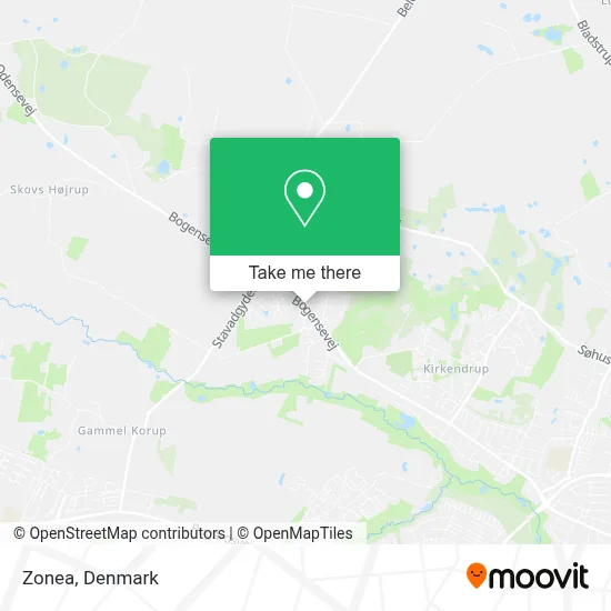 Zonea map