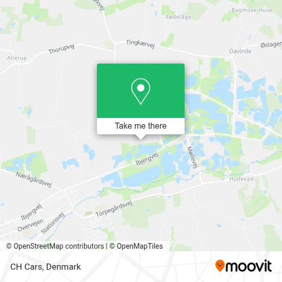 CH Cars map