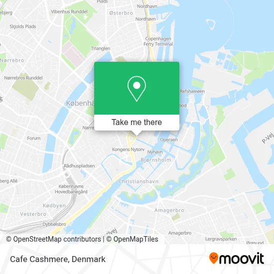 Cafe Cashmere map