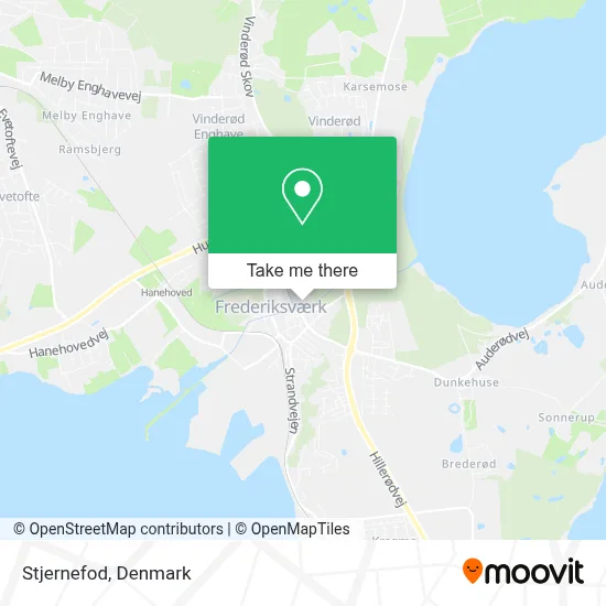 Stjernefod map