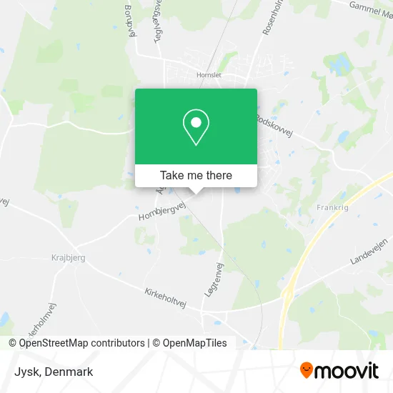 Jysk map
