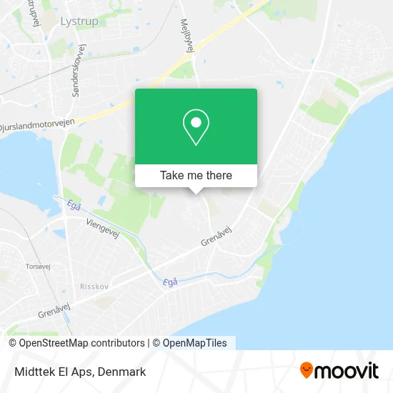 Midttek El Aps map