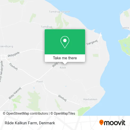 Råde Kalkun Farm map