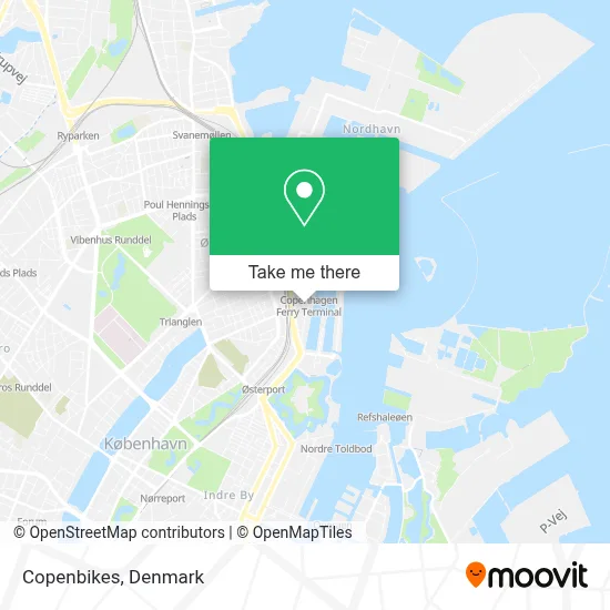 Copenbikes map