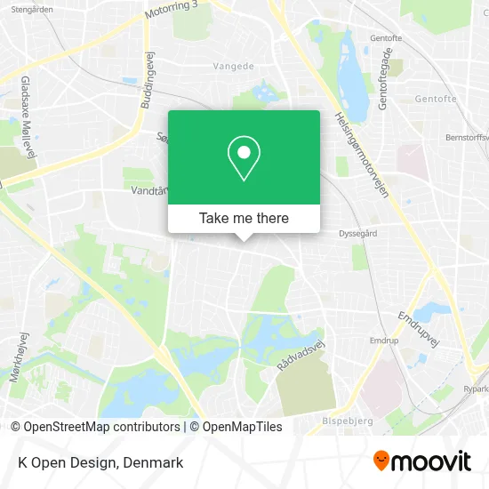 K Open Design map