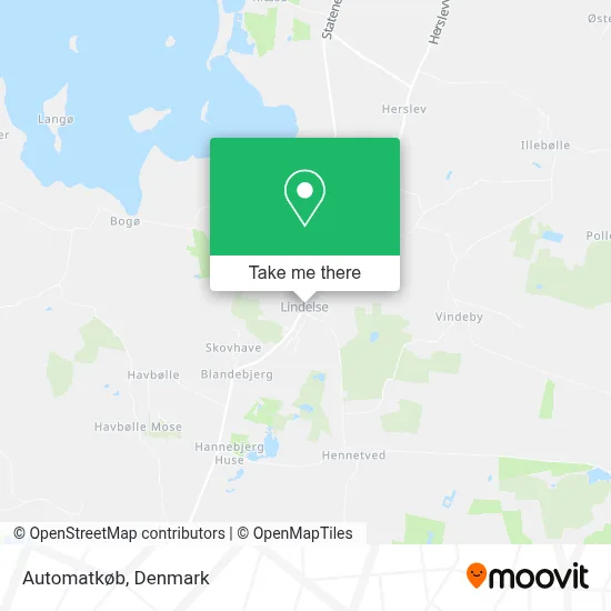 Automatkøb map