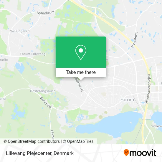 Lillevang Plejecenter map