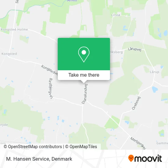 M. Hansen Service map