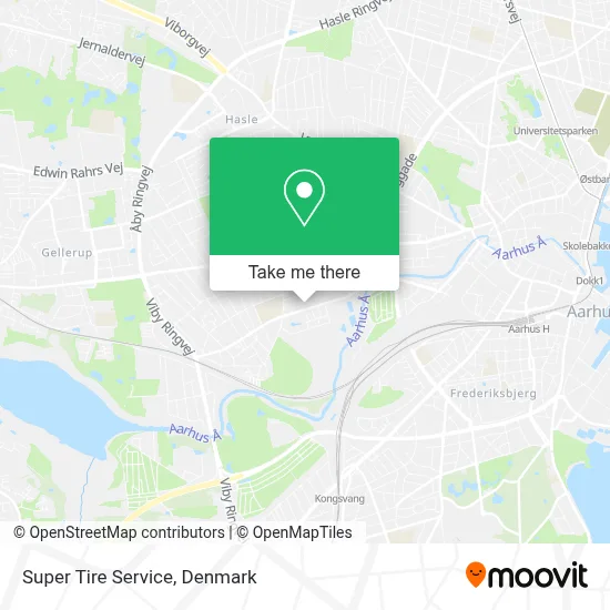 Super Tire Service map