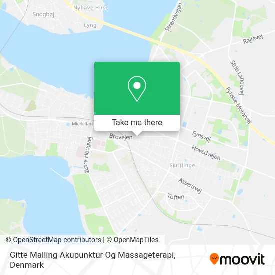 Gitte Malling Akupunktur Og Massageterapi map