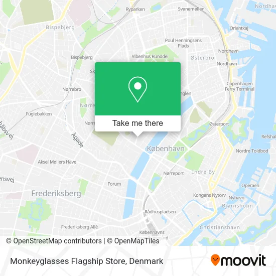 Monkeyglasses Flagship Store map