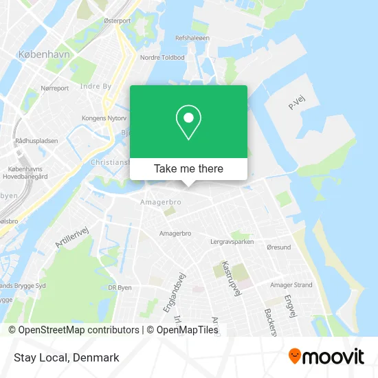 Stay Local map