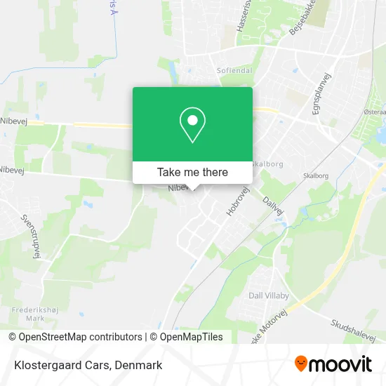 Klostergaard Cars map