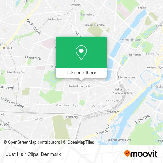 Just Hair Clips map