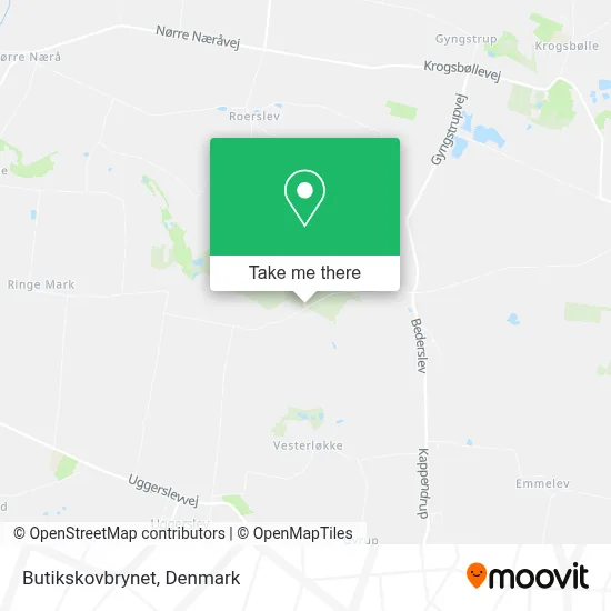 Butikskovbrynet map