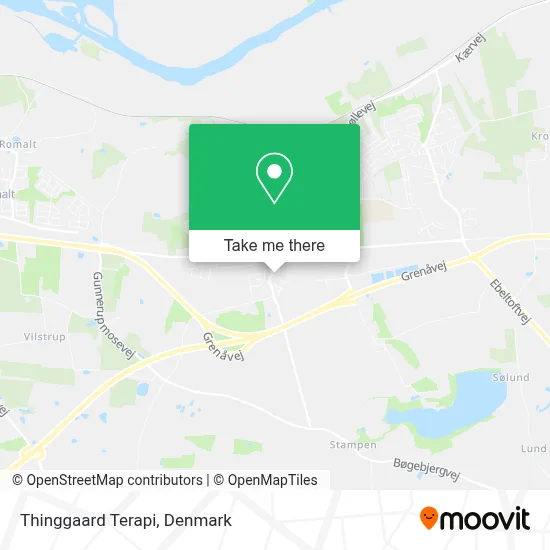 Thinggaard Terapi map
