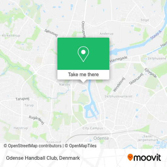 Odense Handball Club map