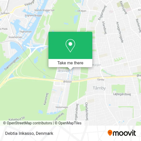 Debtia Inkasso map