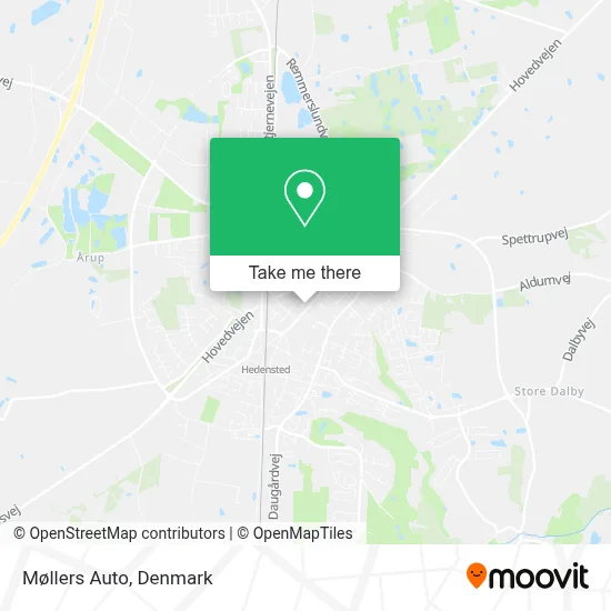 Møllers Auto map