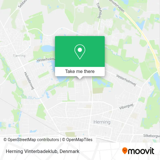 Herning Vinterbadeklub map