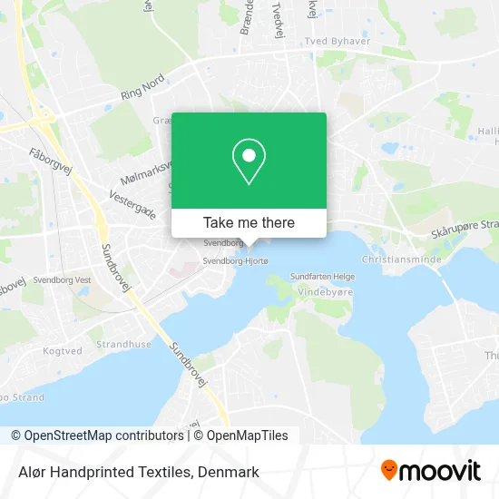 Alør Handprinted Textiles map