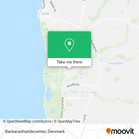 Barbarashundecenter map