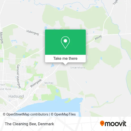 The Cleaning Bee map