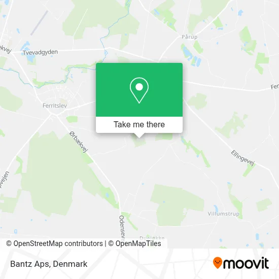 Bantz Aps map
