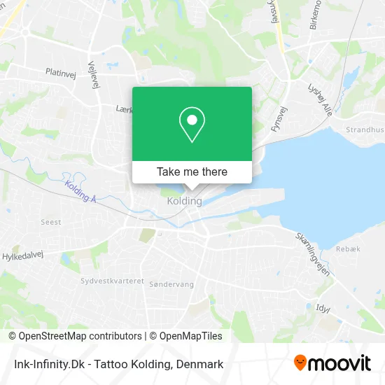 Ink-Infinity.Dk - Tattoo Kolding map