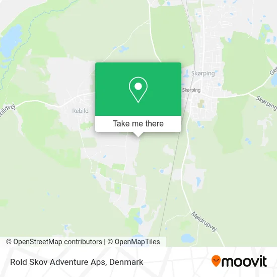 Rold Skov Adventure Aps map