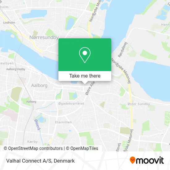 Valhal Connect A/S map