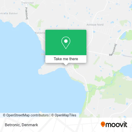 Betronic map