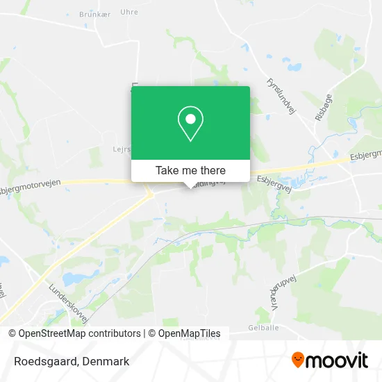 Roedsgaard map
