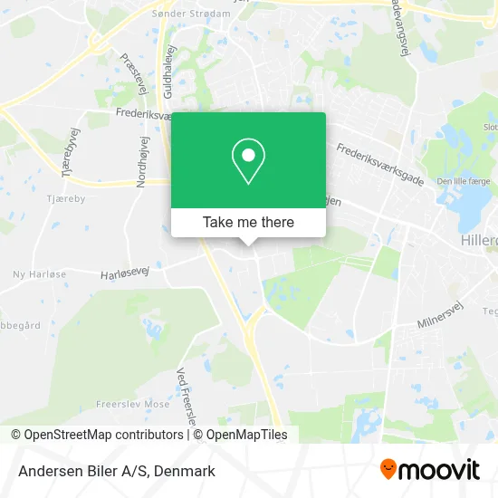 Andersen Biler A/S map