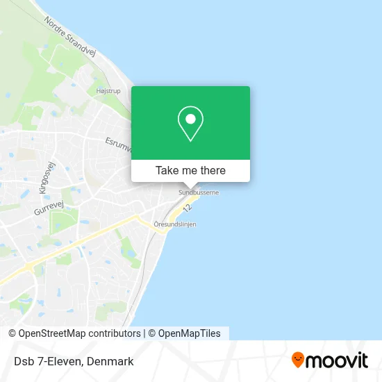Dsb 7-Eleven map