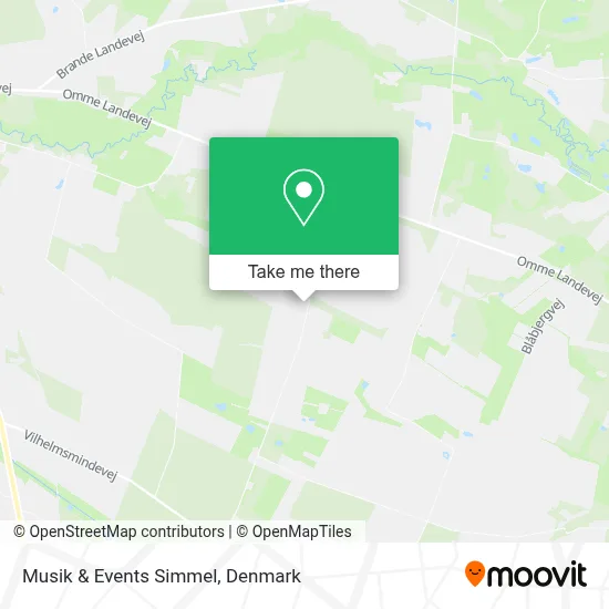 Musik & Events Simmel map