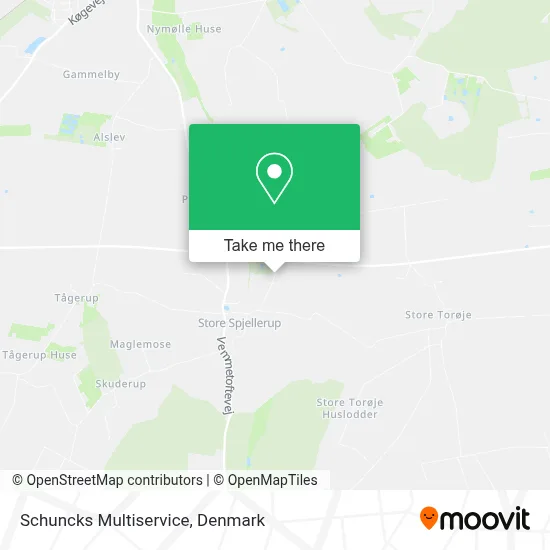 Schuncks Multiservice map
