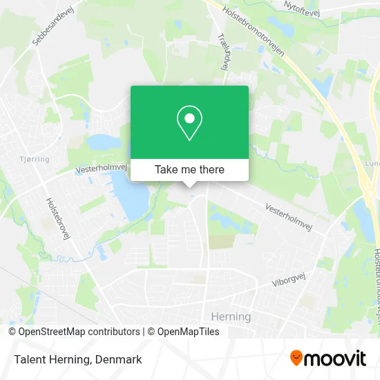 Talent Herning map