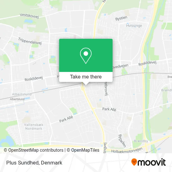 Plus Sundhed map