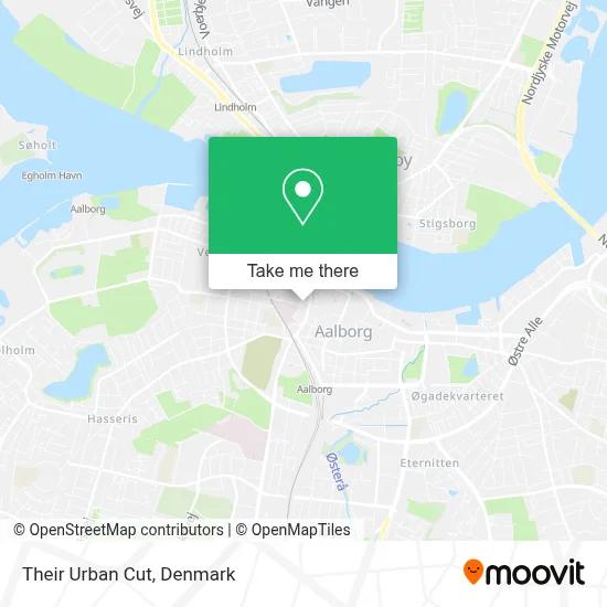 Their Urban Cut map