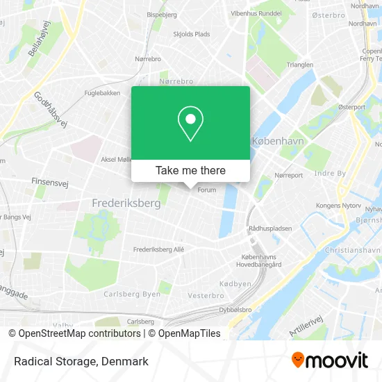 Radical Storage map