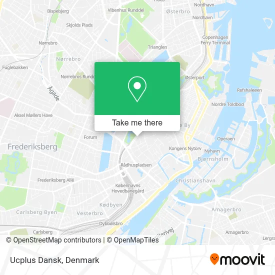 Ucplus Dansk map