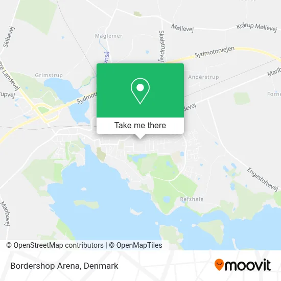 Bordershop Arena map
