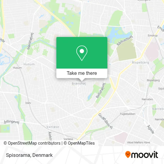 Spisorama map