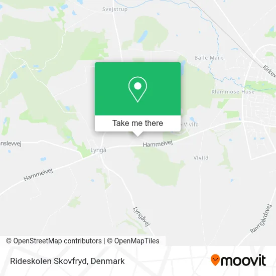 Rideskolen Skovfryd map