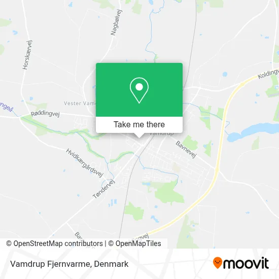 Vamdrup Fjernvarme map